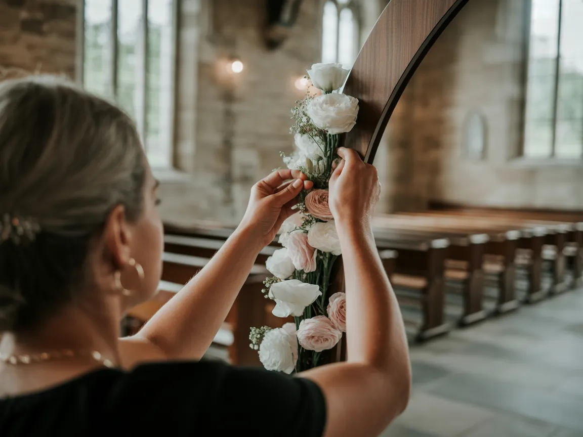 Décoration florale complète de cérémonie